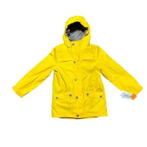 ***SOLD*** Cat & Jack / Yellow Rain Jacket W/ Removeable Fleece Lined Insert